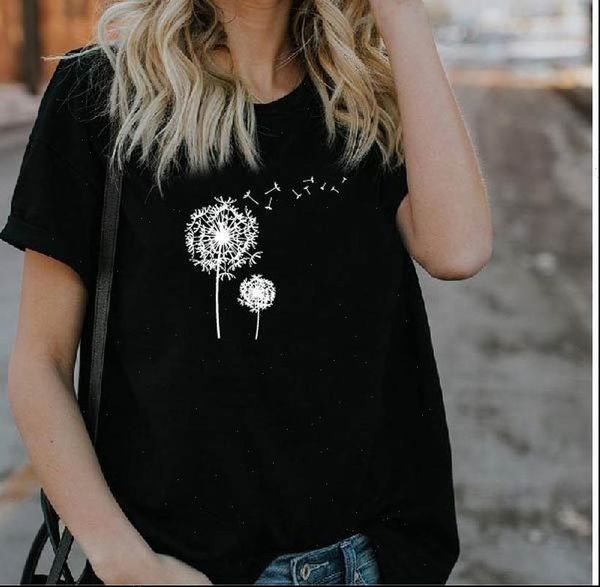 flying dandelion print t shirt women short sleeve o neck tshirt 2021 summer fashion women tee shirt camisetas mujer, White
flying dandelion print t shirt women short sleeve o neck tshirt 2021 summer fashion women tee shirt camisetas mujer, White