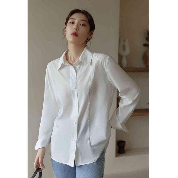 women's blouses & shirts dushu office lady loose 100% lyocell two-wear white tencel fall casual button straight y7te
women's blouses & shirts dushu office lady loose 100% lyocell two-wear white tencel fall casual button straight y7te