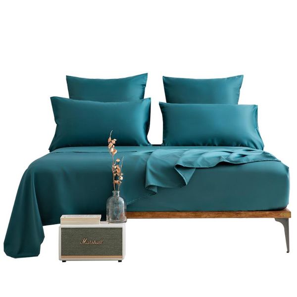 sheets & sets 4/6pcs wash silk pure satin bedding set flat/fitted sheet cases with 2 square covers king size
sheets & sets 4/6pcs wash silk pure satin bedding set flat/fitted sheet cases with 2 square covers king size