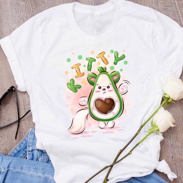 women graphic avocado cat love cartoon fruit clothes floral lady tees print clothing female t shirt womens t-shirt, White
women graphic avocado cat love cartoon fruit clothes floral lady tees print clothing female t shirt womens t-shirt, White