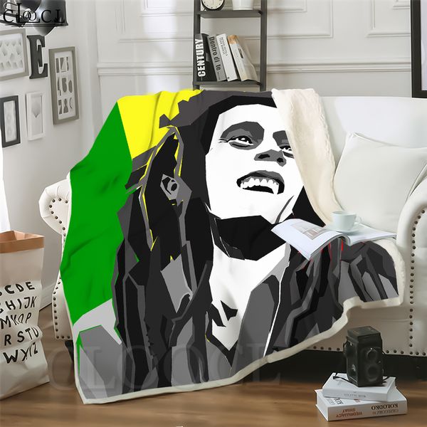 cloocl reggae legendary singer bob marley 3d print casual style air conditioning blanket sofa teens bedding throw blanket plush quilt
cloocl reggae legendary singer bob marley 3d print casual style air conditioning blanket sofa teens bedding throw blanket plush quilt