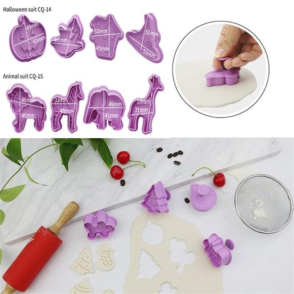 baking moulds 4pcs biscuit 3d plastic push-type christmas parent-child diy fondant pottery mold cookies cutter cake decorating tools for par
baking moulds 4pcs biscuit 3d plastic push-type christmas parent-child diy fondant pottery mold cookies cutter cake decorating tools for par