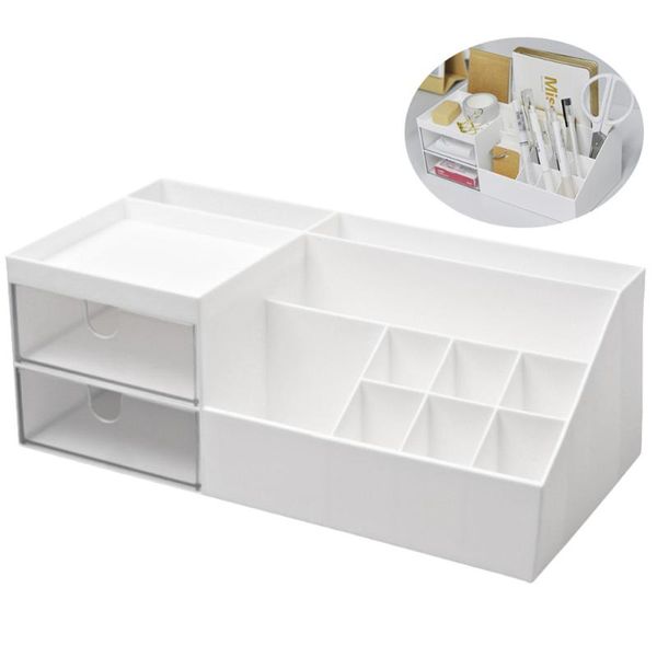 storage boxes & bins 1 pc multifunctional box exquisite cosmetics holder handy desk organizer (l, white)
storage boxes & bins 1 pc multifunctional box exquisite cosmetics holder handy desk organizer (l, white)