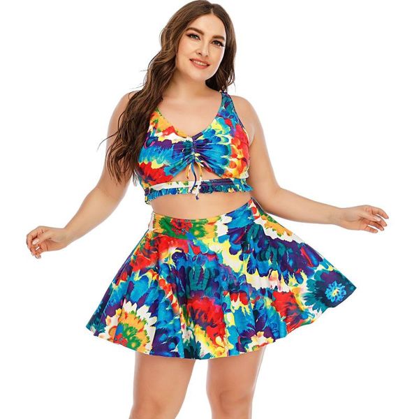 bikini split two-section skirt swimsuit women's plus size beach wear two-piece bathing suit
bikini split two-section skirt swimsuit women's plus size beach wear two-piece bathing suit