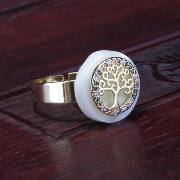 cluster rings mix cz paved tree of life kabbalah charm round shell bead gold adjustable for woman hand jewelry gift, Golden;silver
cluster rings mix cz paved tree of life kabbalah charm round shell bead gold adjustable for woman hand jewelry gift, Golden;silver
