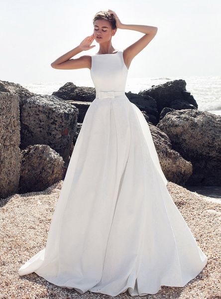 line new a boat neck satin vintage wedding gowns elegant backless bride es vestido de noiva mariage 2021 rs5o, White
line new a boat neck satin vintage wedding gowns elegant backless bride es vestido de noiva mariage 2021 rs5o, White