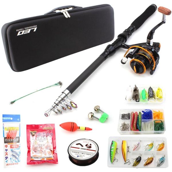 new lure rod set spinning rod fishing reel combos full kit 1.8m-3.0m fishing pole reel line lures hooks portable bag
new lure rod set spinning rod fishing reel combos full kit 1.8m-3.0m fishing pole reel line lures hooks portable bag