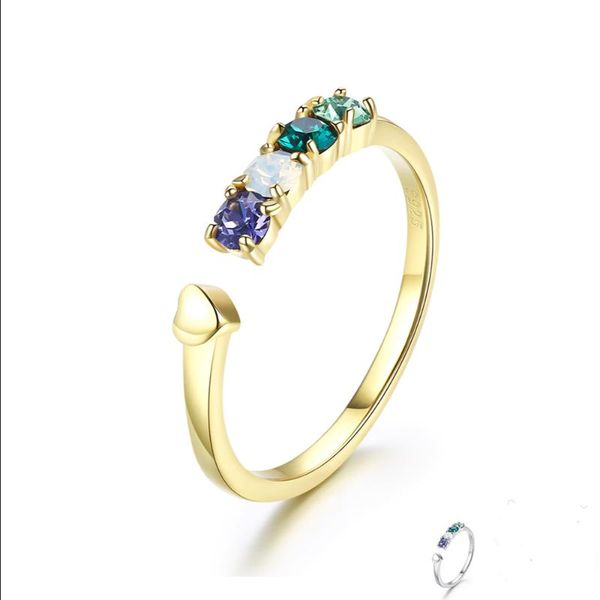 cluster rings zemior finger for women 925 sterling silver colorful austria crystal adjustable open wedding engagement ring fine jewelry, Golden;silver
cluster rings zemior finger for women 925 sterling silver colorful austria crystal adjustable open wedding engagement ring fine jewelry, Golden;silver