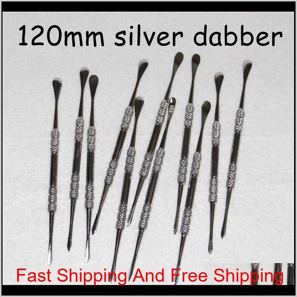 120mm silver dabber tool for wax dry herb dab jar tool dry herb vaporizer for qylcnd lipper
120mm silver dabber tool for wax dry herb dab jar tool dry herb vaporizer for qylcnd lipper