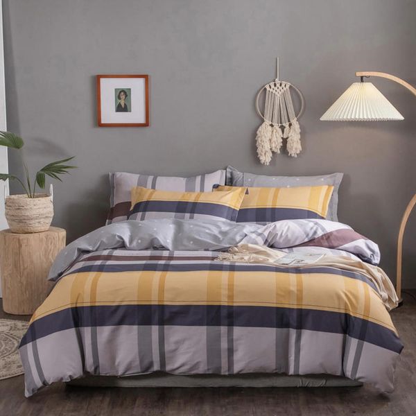 straight cotton 4-piece set of simple student dormitory 3-piece set of cotton bed sheet quilt cover bedding
straight cotton 4-piece set of simple student dormitory 3-piece set of cotton bed sheet quilt cover bedding