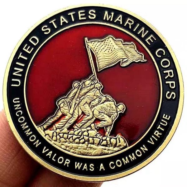 2pcs non magnetic usa marine corps bronze plated coins craft navy emblem semper fidelis military challenge collectible gifts
2pcs non magnetic usa marine corps bronze plated coins craft navy emblem semper fidelis military challenge collectible gifts
