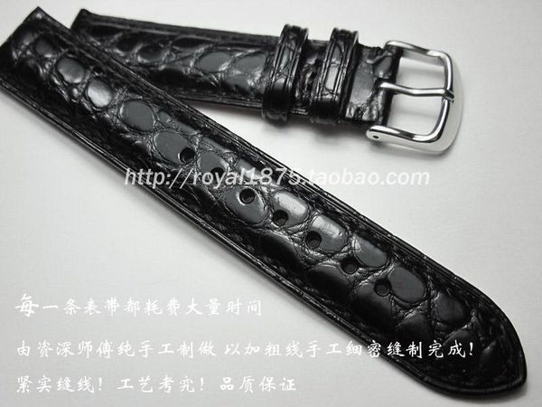 watch bands comfortable crocodile skin strap soft leather watchband butterfly buckle band 18 19 20 21 22mm men women luxury straps, Black;brown
watch bands comfortable crocodile skin strap soft leather watchband butterfly buckle band 18 19 20 21 22mm men women luxury straps, Black;brown