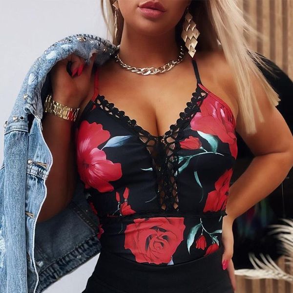 women's blouses & shirts summer straps sleeveless shirt ladies hollow out lace floral print women elegant v neck sling blouse blus, White
women's blouses & shirts summer straps sleeveless shirt ladies hollow out lace floral print women elegant v neck sling blouse blus, White