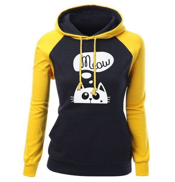 2021 spring autumn new hoodies for women sweatshirt kawaii cat meow print fashion hoody kpop sweatshirts raglan hoodie casual yppc, Black
2021 spring autumn new hoodies for women sweatshirt kawaii cat meow print fashion hoody kpop sweatshirts raglan hoodie casual yppc, Black