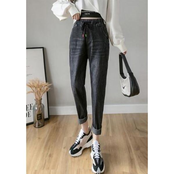 women's jeans straight haren denim trousers fashion women streewear ladies high waist slim and loose black harajuku clothing 2021, Blue
women's jeans straight haren denim trousers fashion women streewear ladies high waist slim and loose black harajuku clothing 2021, Blue