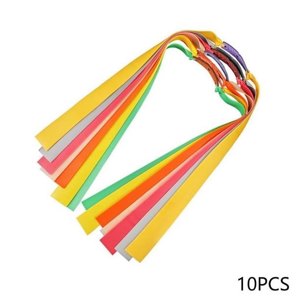 resistance bands 10pcs thickness 0.45mm-0.8mm outdoor slings powerful elastic flat rubber band hunting sports catapult tubing supplies
resistance bands 10pcs thickness 0.45mm-0.8mm outdoor slings powerful elastic flat rubber band hunting sports catapult tubing supplies