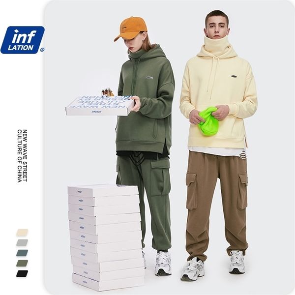 inflation winter thick fleece hoodie men streetwear high collar plain hoodie men oversized hip hop hoodie couple pullover 1318w 201113, Black
inflation winter thick fleece hoodie men streetwear high collar plain hoodie men oversized hip hop hoodie couple pullover 1318w 201113, Black