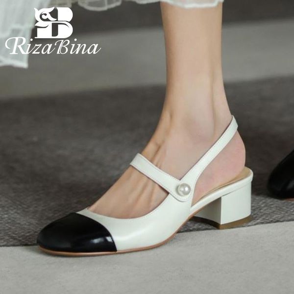 rizabina women summer shoes cow leather mix color women sandals fashion elegant party shoes footwear size 33-40, Black
rizabina women summer shoes cow leather mix color women sandals fashion elegant party shoes footwear size 33-40, Black