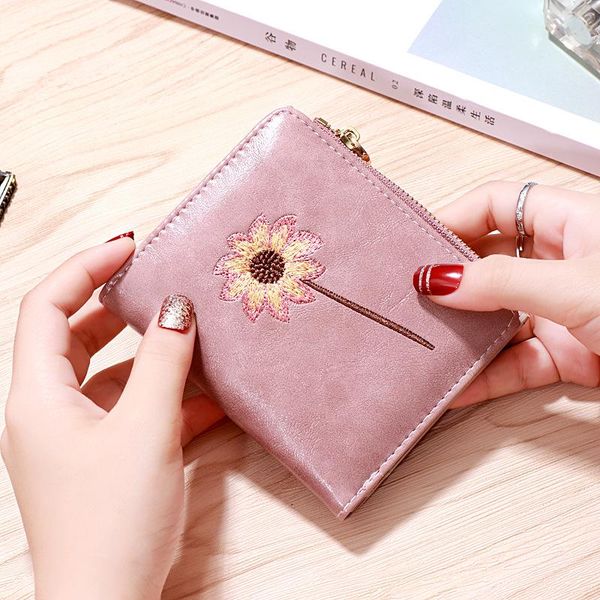 wallets 2021 wallet ladies short section korean version simple fashion student zipper buckle folding women's, Red;black
wallets 2021 wallet ladies short section korean version simple fashion student zipper buckle folding women's, Red;black