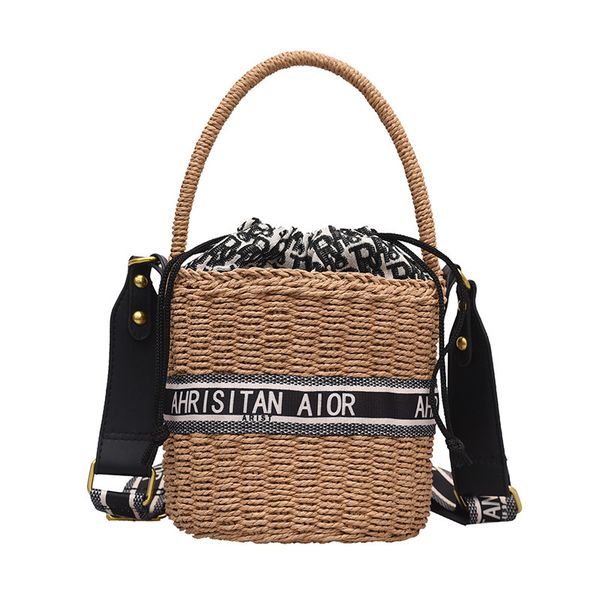 70% off factory store april 2021 letter woven single shoulder messenger bag portable straw bucket bag
70% off factory store april 2021 letter woven single shoulder messenger bag portable straw bucket bag