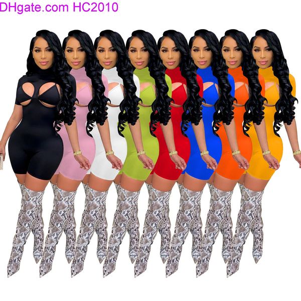 selling 2021 new summer women jumpsuit shorts onesies rompers fashion hollow out tight high neck short sleeve dress nightclubwear, Black;gray
selling 2021 new summer women jumpsuit shorts onesies rompers fashion hollow out tight high neck short sleeve dress nightclubwear, Black;gray