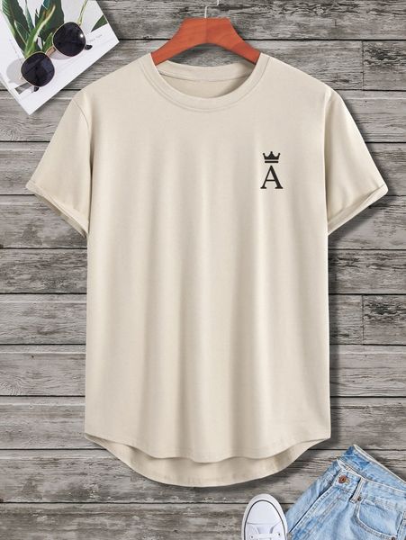 men crown & letter graphic tee y2sm#, White;black
men crown & letter graphic tee y2sm#, White;black