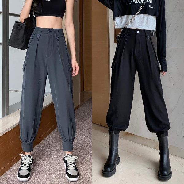 women's pants & capris jxmyy 2021autumn hong kong style, retro drape, thin, high waist, casual overalls, martin pants, boots, tide, Black;white
women's pants & capris jxmyy 2021autumn hong kong style, retro drape, thin, high waist, casual overalls, martin pants, boots, tide, Black;white