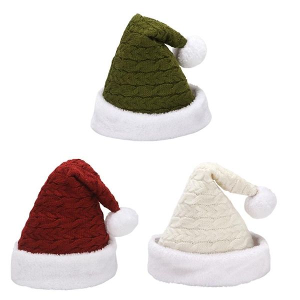 wide brim hats 573b twist xmas hat knitted santa with white pompom winter boyfriend girlfriend for outdoor sports skiing riding hiking, Blue;gray
wide brim hats 573b twist xmas hat knitted santa with white pompom winter boyfriend girlfriend for outdoor sports skiing riding hiking, Blue;gray