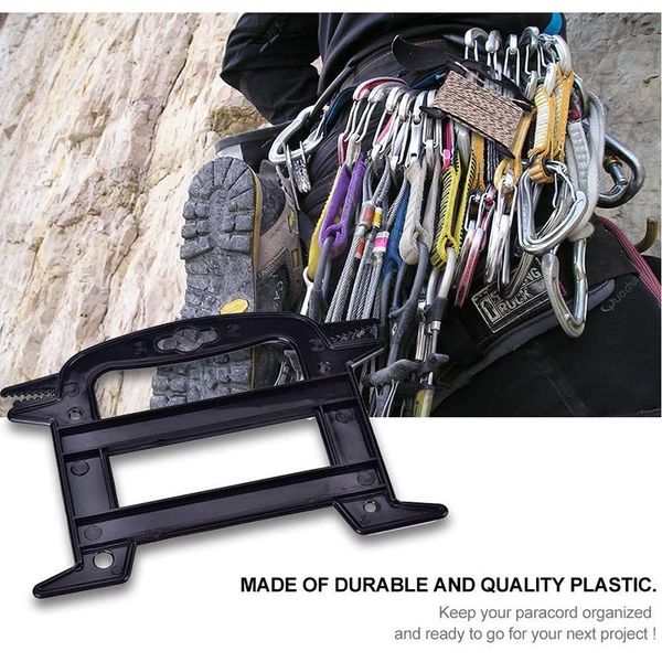 10pcs paracord winder portable line winder rope organizer spool tool prevents knots recoils and kinks
10pcs paracord winder portable line winder rope organizer spool tool prevents knots recoils and kinks