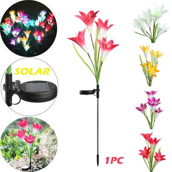 solar power flower light led outdoor garden yard path lawn landscape colored lamp artificial simulation flower home deco
solar power flower light led outdoor garden yard path lawn landscape colored lamp artificial simulation flower home deco