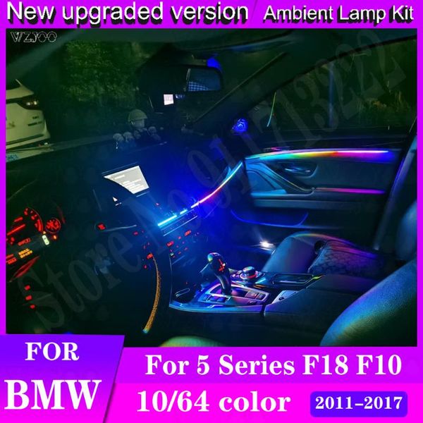 interior&external lights 64 color ambient light for 5 series f18 f10 2011-2021 car door center console panel lighting colorful moving ba
interior&external lights 64 color ambient light for 5 series f18 f10 2011-2021 car door center console panel lighting colorful moving ba