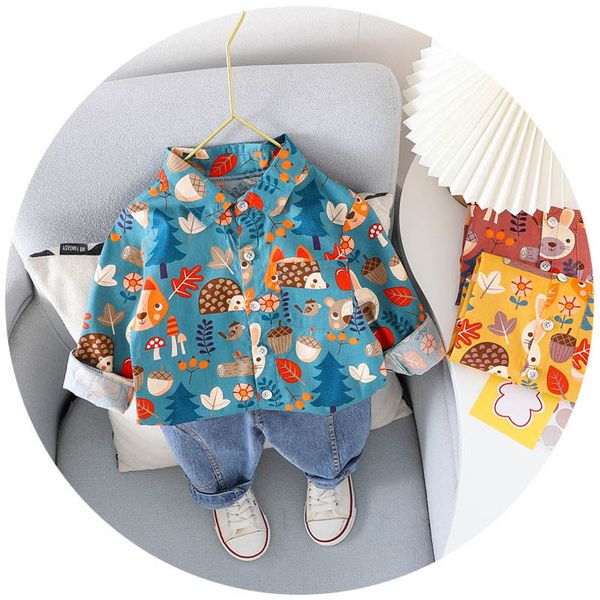 baby clothing sets boys suits kids clothes spring autumn long sleeve cartoon shirts jeans trousers 2pcs b7787, White
baby clothing sets boys suits kids clothes spring autumn long sleeve cartoon shirts jeans trousers 2pcs b7787, White