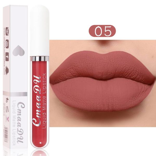 cmaadu 18 colors long lasting lip gloss matte velvet liquid lipstick waterproof moisturizing makeup cosmetics
cmaadu 18 colors long lasting lip gloss matte velvet liquid lipstick waterproof moisturizing makeup cosmetics