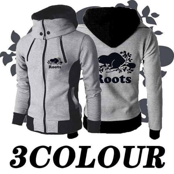 men's hoodies & sweatshirts est fashion winter clothing roots high neck zipper long sleeve cold proof believe printing warm hat 3colors, Black
men's hoodies & sweatshirts est fashion winter clothing roots high neck zipper long sleeve cold proof believe printing warm hat 3colors, Black