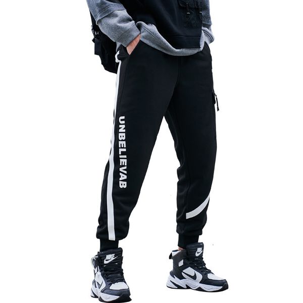 2021 new high street men trousers fashion pants harem joggers sweatpant men's brand sporting spliced letter casual overalls uyab, Black
2021 new high street men trousers fashion pants harem joggers sweatpant men's brand sporting spliced letter casual overalls uyab, Black