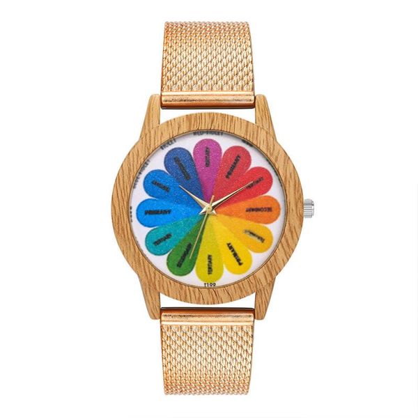wristwatches luxury watch women dress bracelet 2021 wood grain wrist glass mirror silicone strap quartz, Slivery;brown
wristwatches luxury watch women dress bracelet 2021 wood grain wrist glass mirror silicone strap quartz, Slivery;brown