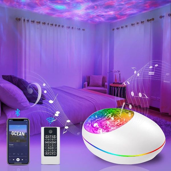 night lights star projector light ocean wave starry with bluetooth music speaker & remote for kids bedroom home theatre
night lights star projector light ocean wave starry with bluetooth music speaker & remote for kids bedroom home theatre