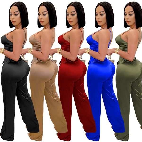 cutubly long sleeve jumpsuits and rompers for women solid jumpsuits fashion belt spaghetti strap jumpsuits club wear, Black;white
cutubly long sleeve jumpsuits and rompers for women solid jumpsuits fashion belt spaghetti strap jumpsuits club wear, Black;white
