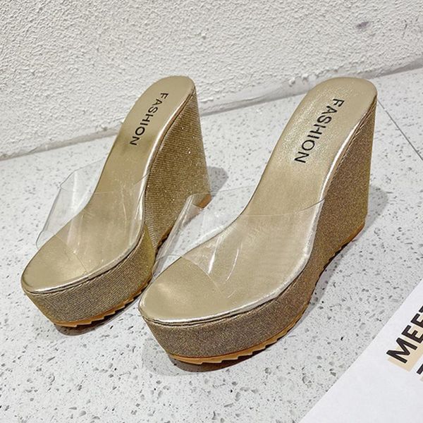 slippers women fashion casual summer lovely ladies leisure wedges thick bottom round toe shoes transparent #6.4, Black
slippers women fashion casual summer lovely ladies leisure wedges thick bottom round toe shoes transparent #6.4, Black