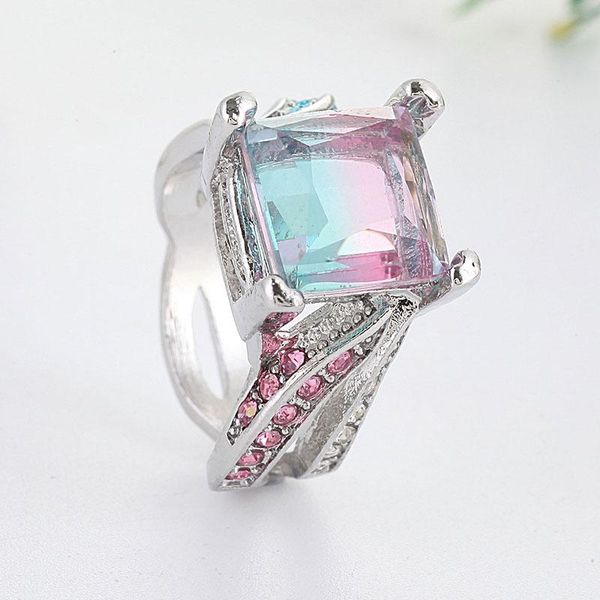 wedding rings classic europe style lady silver color engagement ring fashion square cubic zircon jewelry for women party gift, Slivery;golden
wedding rings classic europe style lady silver color engagement ring fashion square cubic zircon jewelry for women party gift, Slivery;golden