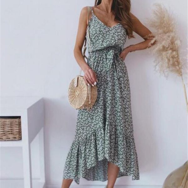 women's swimwear summer fashion dress with thin shoulder straps and large hem floral print open back tight-fitting long skirt, White;black
women's swimwear summer fashion dress with thin shoulder straps and large hem floral print open back tight-fitting long skirt, White;black