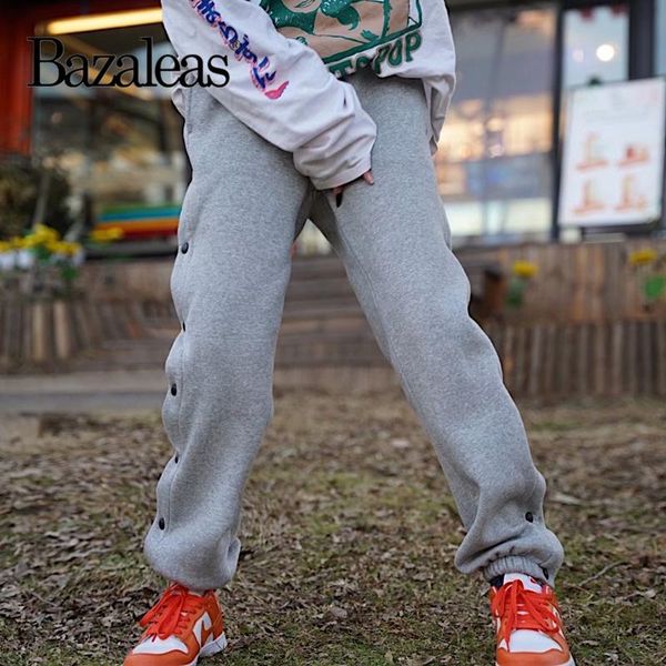 women's pants & capris 2021 harajuku side buttons pant women fashion pockets woman mujer pantalones vintage joggers, Black;white
women's pants & capris 2021 harajuku side buttons pant women fashion pockets woman mujer pantalones vintage joggers, Black;white