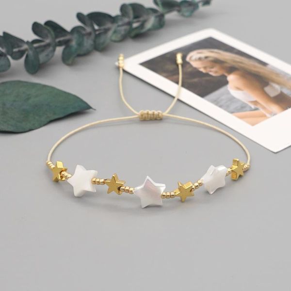 beaded, strands go2boho hematite stone gold color star charm bracelets tiny bracelet for women shell pulseras adjustable string jewelry, Black
beaded, strands go2boho hematite stone gold color star charm bracelets tiny bracelet for women shell pulseras adjustable string jewelry, Black