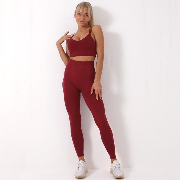 knit seamless yoga suit hip lifting legging pants sports bra suitable fitness set, White;red
knit seamless yoga suit hip lifting legging pants sports bra suitable fitness set, White;red