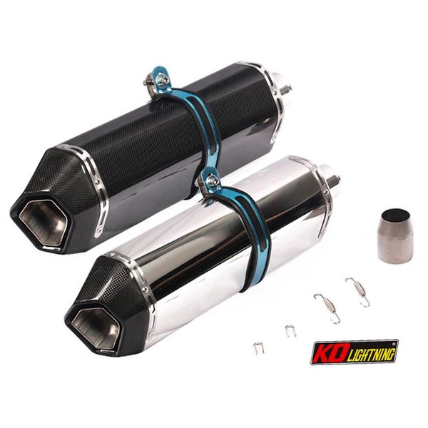 motorcycle exhaust system 51mm universal muffler without 475mm carbon fiber and stainless steel for atv street bike
motorcycle exhaust system 51mm universal muffler without 475mm carbon fiber and stainless steel for atv street bike
