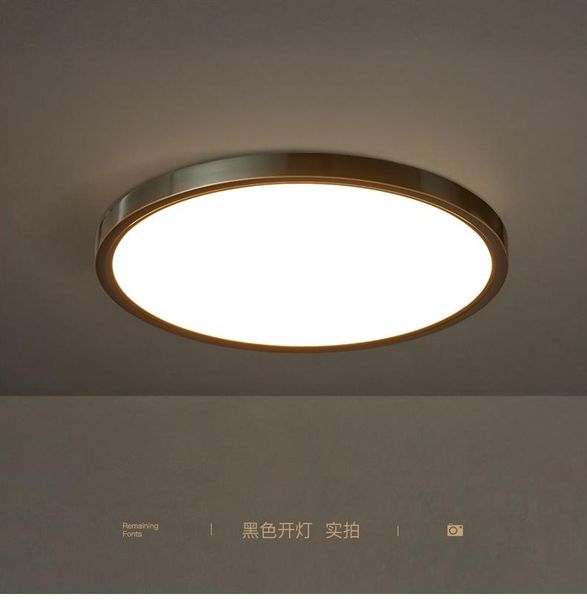 ceiling lights all copper modern minimalist lamp creative bedroom cloakroom room study round ultra-thin
ceiling lights all copper modern minimalist lamp creative bedroom cloakroom room study round ultra-thin