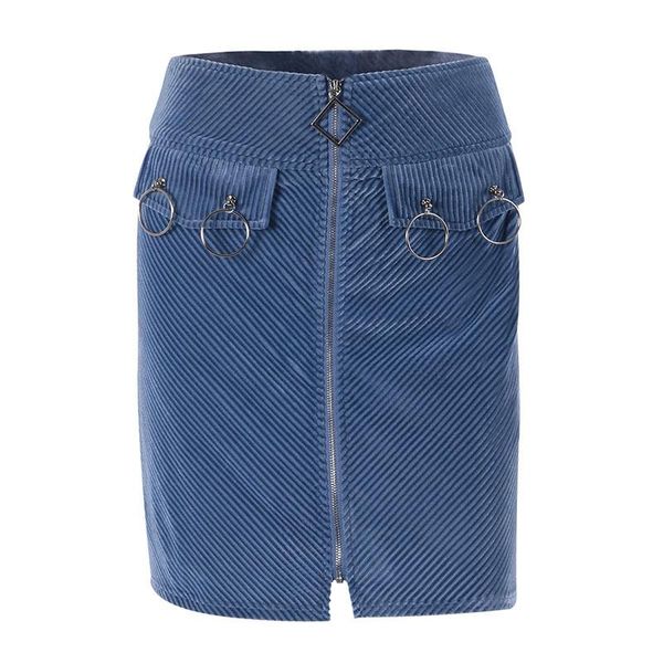 skirts front zipper metal ring tassels high street blue pencil for women 2021 female fake pocket, Black
skirts front zipper metal ring tassels high street blue pencil for women 2021 female fake pocket, Black