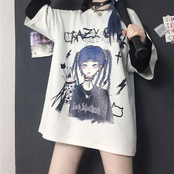 women's t-shirt ins harajuku oversized hip-hop jk style loose short sleeve t-shirts for girls summer female tee shirt, White
women's t-shirt ins harajuku oversized hip-hop jk style loose short sleeve t-shirts for girls summer female tee shirt, White