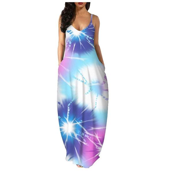 casual dresses tie dye print maxi for women deep v sling long summer bohemia dress sundress robe longue clothes, Black;gray
casual dresses tie dye print maxi for women deep v sling long summer bohemia dress sundress robe longue clothes, Black;gray