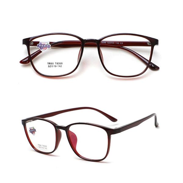 fashion sunglasses frames tr90 full rim spectacle frame men's light and tough comfortable square eyeglasses women's retro fashiona, Black
fashion sunglasses frames tr90 full rim spectacle frame men's light and tough comfortable square eyeglasses women's retro fashiona, Black